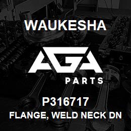 P316717 Waukesha FLANGE, WELD NECK DN125 P16 | AGA Parts