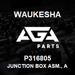 P316805 Waukesha JUNCTION BOX ASM., AC | AGA Parts