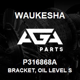 P316868A Waukesha BRACKET, OIL LEVEL SWITCH | AGA Parts