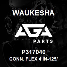 P317040 Waukesha CONN. FLEX 4 IN-125/150X22 ULTRA | AGA Parts