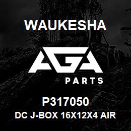 P317050 Waukesha DC J-BOX 16X12X4 AIR START | AGA Parts