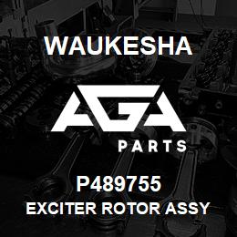 P489755 Waukesha EXCITER ROTOR ASSY | AGA Parts