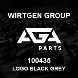 100435 Wirtgen Group LOGO BLACK GREY | AGA Parts