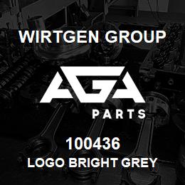 100436 Wirtgen Group LOGO BRIGHT GREY | AGA Parts