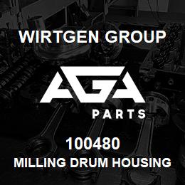 100480 Wirtgen Group MILLING DRUM HOUSING | AGA Parts