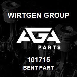 101715 Wirtgen Group BENT PART | AGA Parts