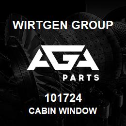 101724 Wirtgen Group CABIN WINDOW | AGA Parts
