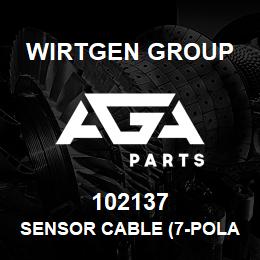 102137 Wirtgen Group SENSOR CABLE (7-POLAR) 24V | AGA Parts