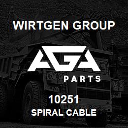 10251 Wirtgen Group SPIRAL CABLE | AGA Parts