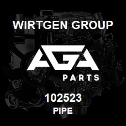 102523 Wirtgen Group PIPE | AGA Parts