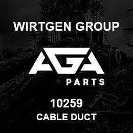 10259 Wirtgen Group CABLE DUCT | AGA Parts