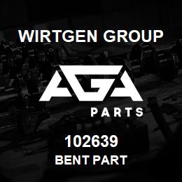 102639 Wirtgen Group BENT PART | AGA Parts