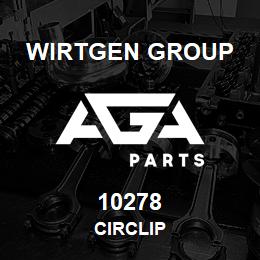 10278 Wirtgen Group CIRCLIP | AGA Parts