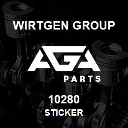 10280 Wirtgen Group STICKER | AGA Parts