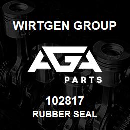 102817 Wirtgen Group RUBBER SEAL | AGA Parts
