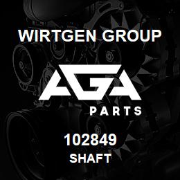 102849 Wirtgen Group SHAFT | AGA Parts