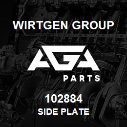 102884 Wirtgen Group SIDE PLATE | AGA Parts