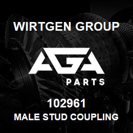 102961 Wirtgen Group MALE STUD COUPLING | AGA Parts