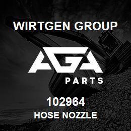 102964 Wirtgen Group HOSE NOZZLE | AGA Parts