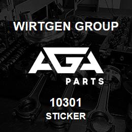 10301 Wirtgen Group STICKER | AGA Parts