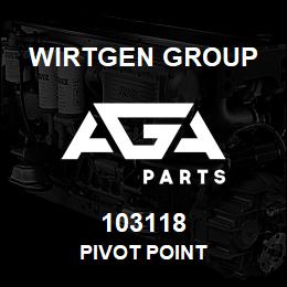 103118 Wirtgen Group PIVOT POINT | AGA Parts
