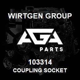 103314 Wirtgen Group COUPLING SOCKET | AGA Parts