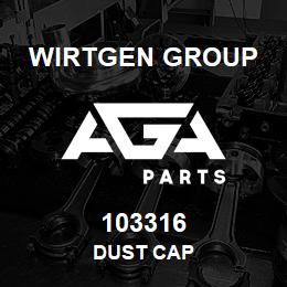 103316 Wirtgen Group DUST CAP | AGA Parts