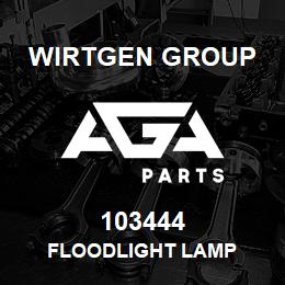 103444 Wirtgen Group FLOODLIGHT LAMP | AGA Parts