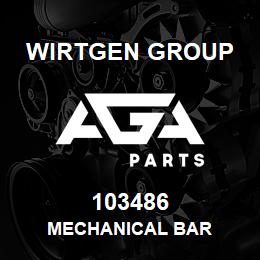 103486 Wirtgen Group MECHANICAL BAR | AGA Parts