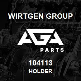 104113 Wirtgen Group HOLDER | AGA Parts