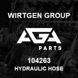 104263 Wirtgen Group HYDRAULIC HOSE | AGA Parts