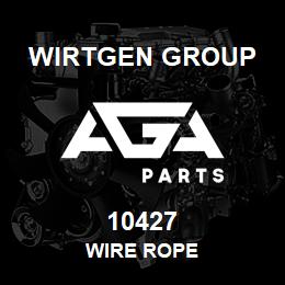 10427 Wirtgen Group WIRE ROPE | AGA Parts