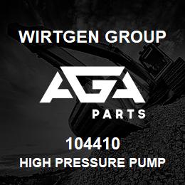 104410 Wirtgen Group HIGH PRESSURE PUMP | AGA Parts