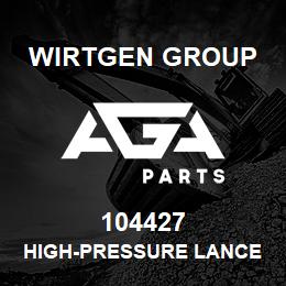 104427 Wirtgen Group HIGH-PRESSURE LANCE | AGA Parts