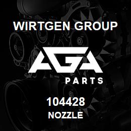 104428 Wirtgen Group NOZZLE | AGA Parts