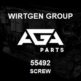 55492 Wirtgen Group SCREW | AGA Parts