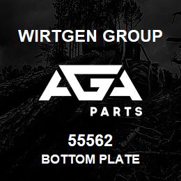 55562 Wirtgen Group BOTTOM PLATE | AGA Parts