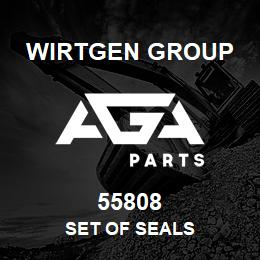 55808 Wirtgen Group SET OF SEALS | AGA Parts