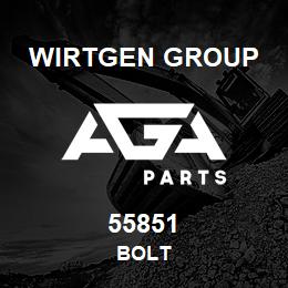 55851 Wirtgen Group BOLT | AGA Parts