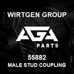 55882 Wirtgen Group MALE STUD COUPLING | AGA Parts