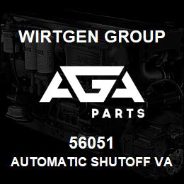 56051 Wirtgen Group AUTOMATIC SHUTOFF VALVE | AGA Parts