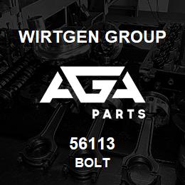 56113 Wirtgen Group BOLT | AGA Parts