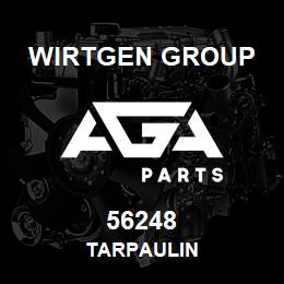 56248 Wirtgen Group TARPAULIN | AGA Parts