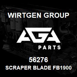 56276 Wirtgen Group SCRAPER BLADE FB1900 | AGA Parts