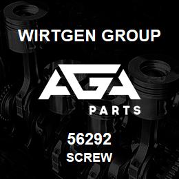 56292 Wirtgen Group SCREW | AGA Parts