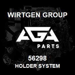 56298 Wirtgen Group HOLDER SYSTEM | AGA Parts