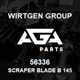 56336 Wirtgen Group SCRAPER BLADE B 145 L | AGA Parts