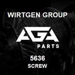 5636 Wirtgen Group SCREW | AGA Parts