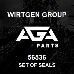 56536 Wirtgen Group SET OF SEALS | AGA Parts