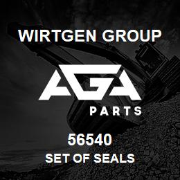 56540 Wirtgen Group SET OF SEALS | AGA Parts